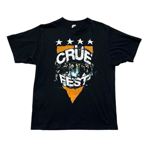 Anvil Men's Motley Crue 2008 Crue Fest T-Shirt - Picture 1 of 9